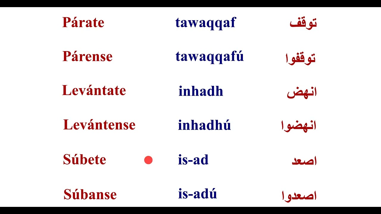APRENDE ÁRABE FÁCIL (frases de cortesía تعابير شائعة)