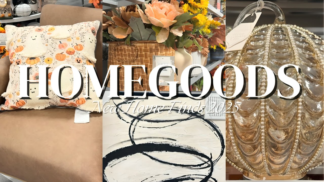 HOMESENSE + HOMEGOODS FALL 2025 HOME DECOR SHOP WITH ME I NEW DESIGNER DUPES