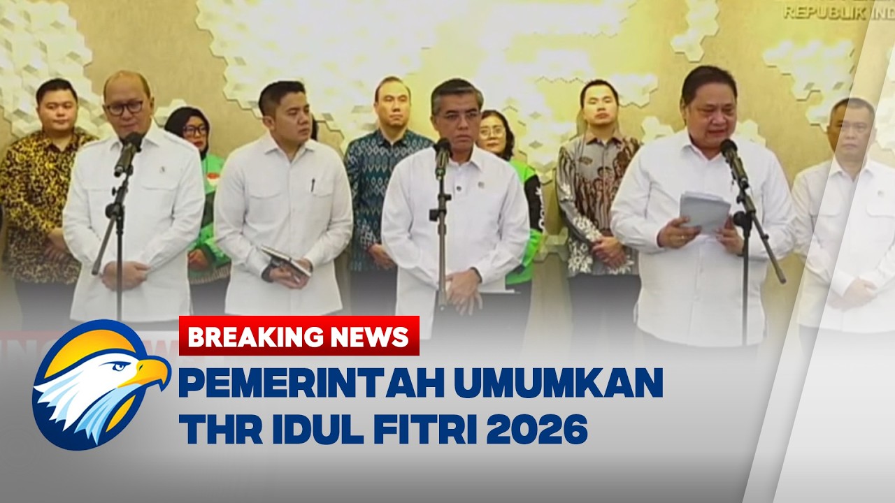 BREAKING NEWS - Pemerintah Umumkan Pembayaran THR ASN & Swasta