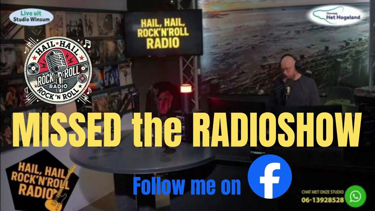 Hail,Hail, Rock'n'Roll Radio uitzending 141 (11-2-2026)😎