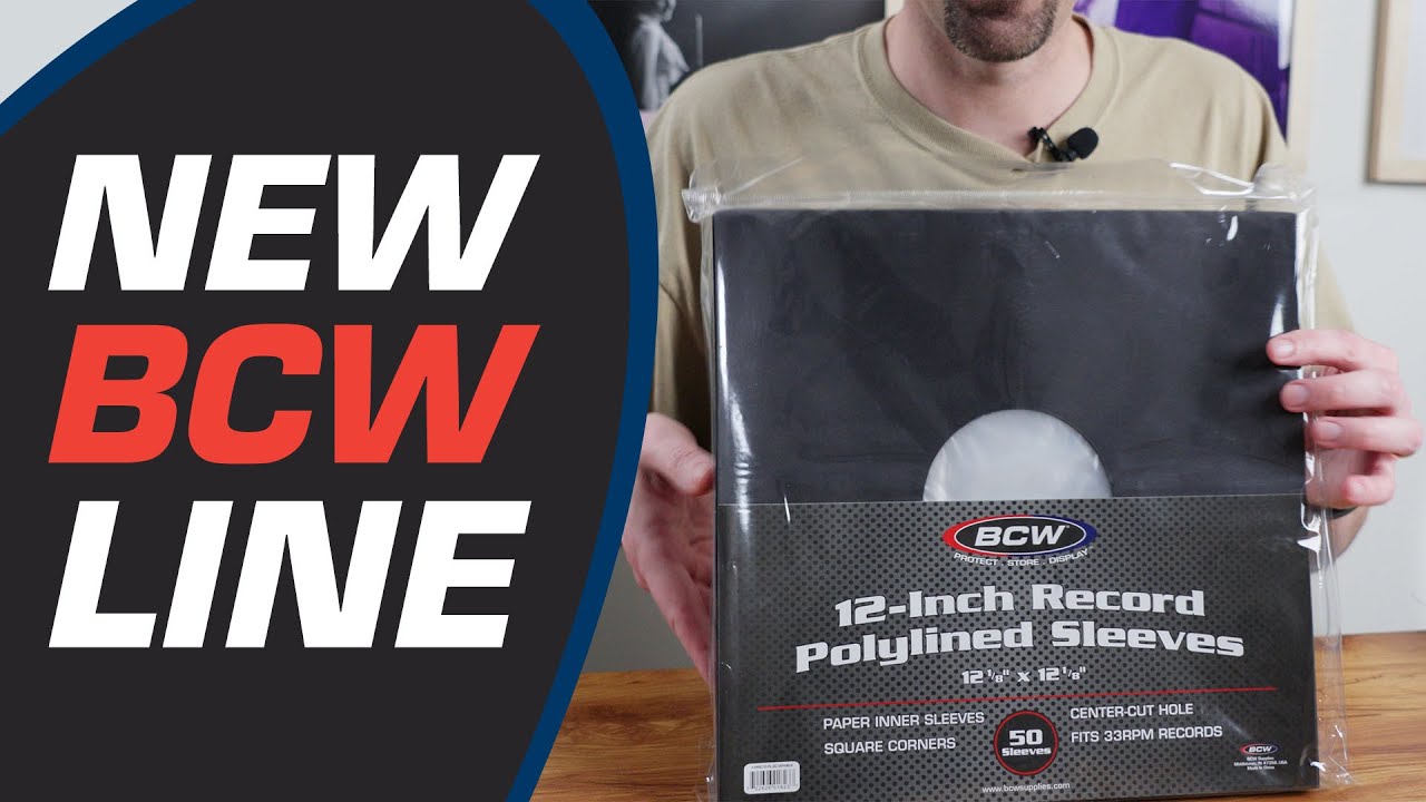 New Product Day: BCW Record Sleeves, Jackets & Dividers