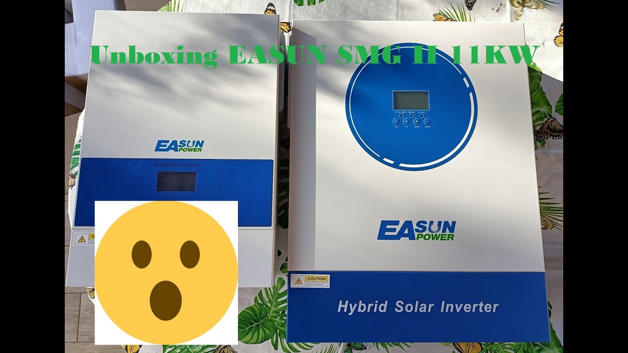 Unboxing Easun SMG II 11kw !!!!! La bestia......