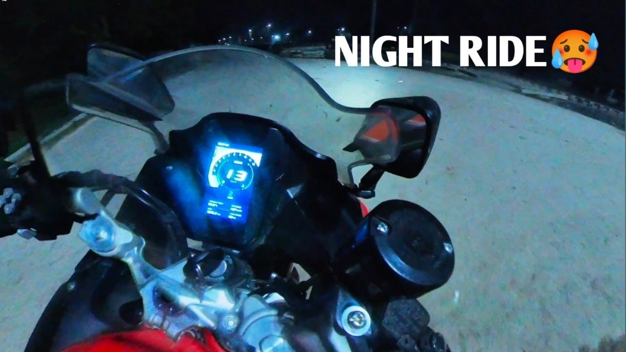 Night ride with RR310 RR310🥵 