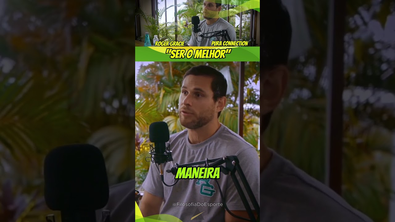 SER O MELHOR -  ROGER GRACIE