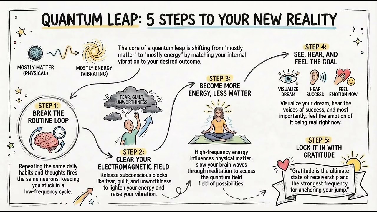 Rewire your frequency for a quantum leap