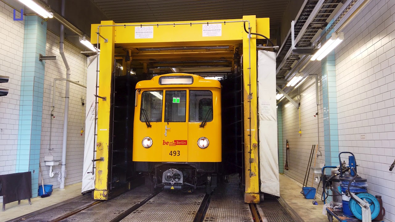 U-Bahn Waschanlage - U-Bahn Berlin