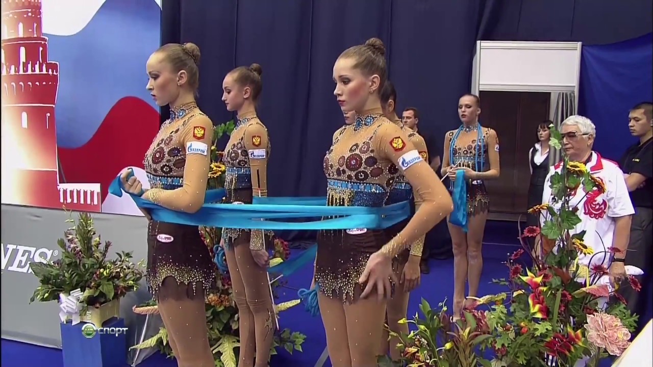 Russia 3 Ribbons + 2 Ropes AA 2010 World Championships (HD)