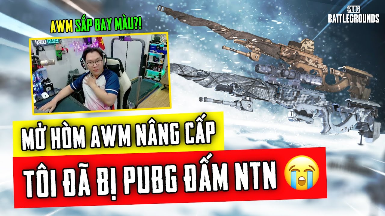 TÔI ĐÃ BỊ PUBG ĐẤM NTN KHI MỞ HÒM SKIN AWM NÂNG CẤP ĐẦU TIÊN NÀY? Nam Art