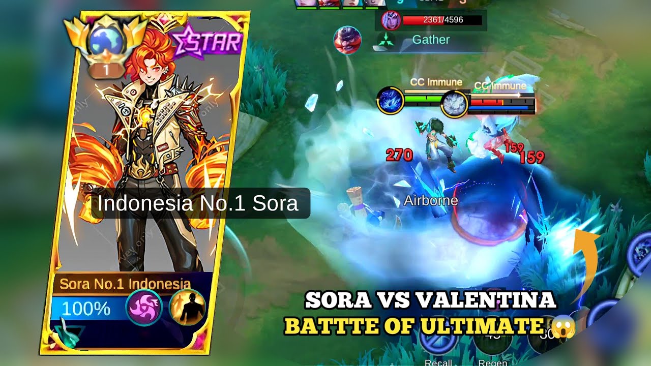 PRO SORA VS META VALENTINE EXP LANER WHO WILL WIN?? | TOP GLOBAL SORA BEST BUILD & EMBLEM 2026 MLBB