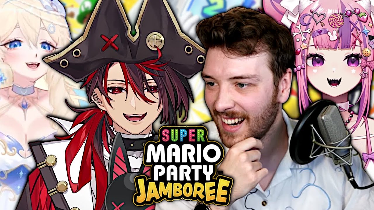 Mario Party With Ironmouse, Kuro & Hime!