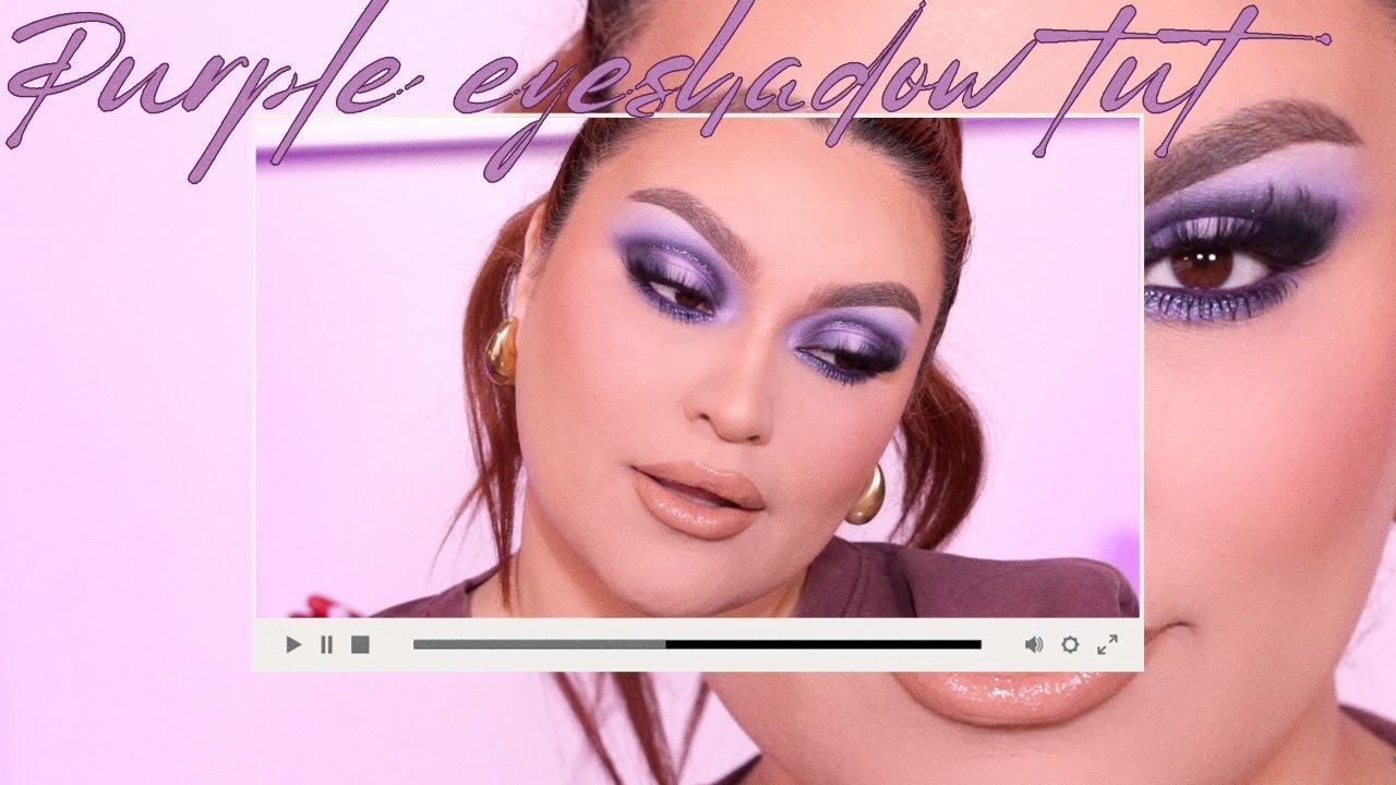 PURPLE EYESHADOW LOOK// PLOUISE X MIKAYLA TO HAVE & TO HOLD PALETTE PT2