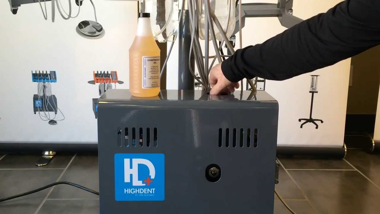 Highdent Dental Unit Compressor Maintenance