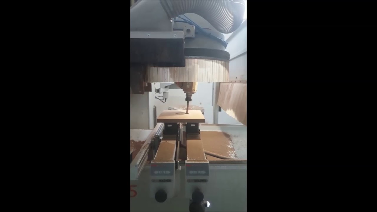 TopSolid'WOOD CAM 5 axis milling