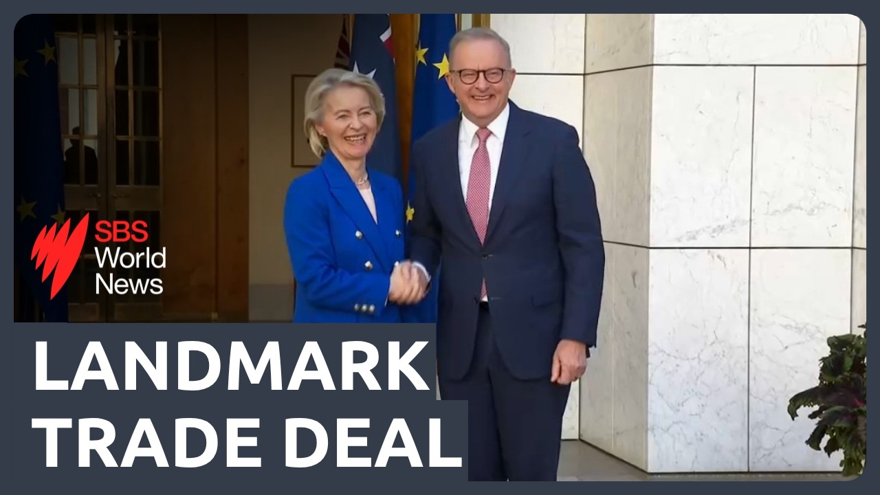Australia strikes landmark trade agreement with the EU