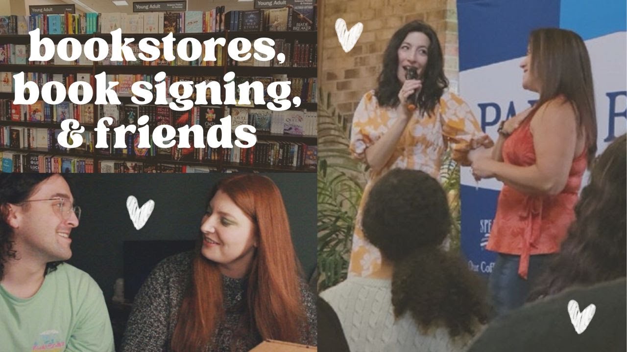 Best Friends, Unboxings, Book Stores Trips, & Book signing ft. Stephanie Garber & Brigid Kemmerer