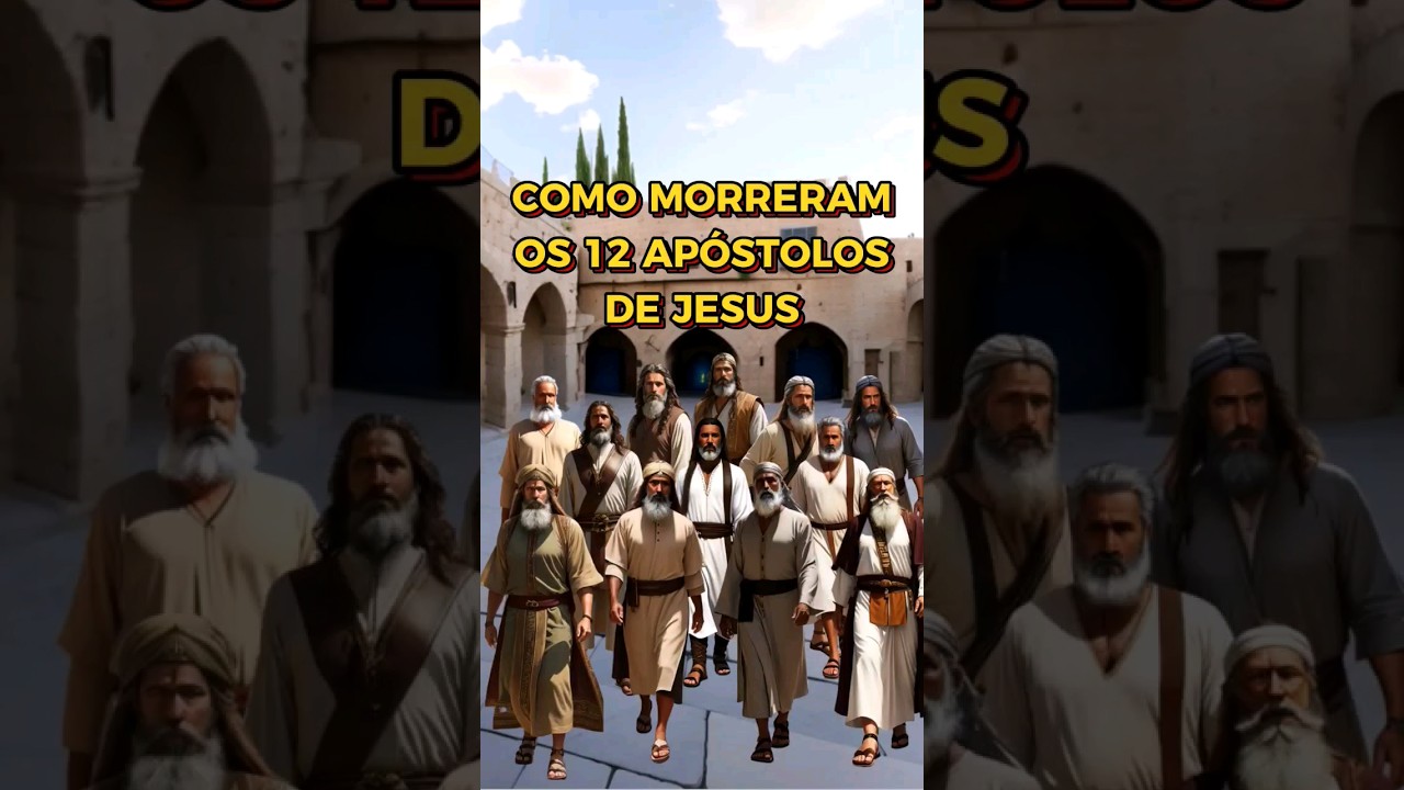 📜💔 Como Morreram os 12 Ap&oacute;stolos de Jesus? #jesus #shorts #shortsvideo