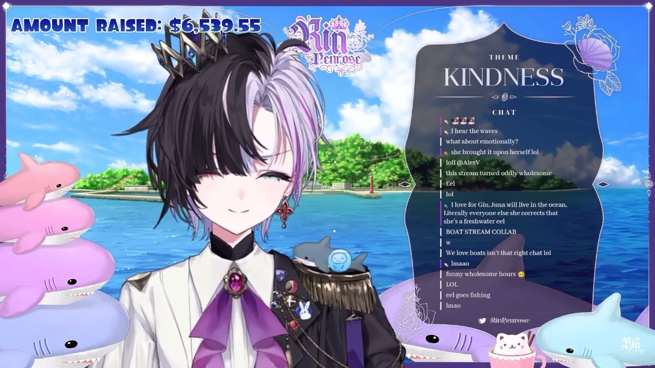 Juna Unagi and Gin Penrose has a talk, leaving Rin Penrose the third wheel