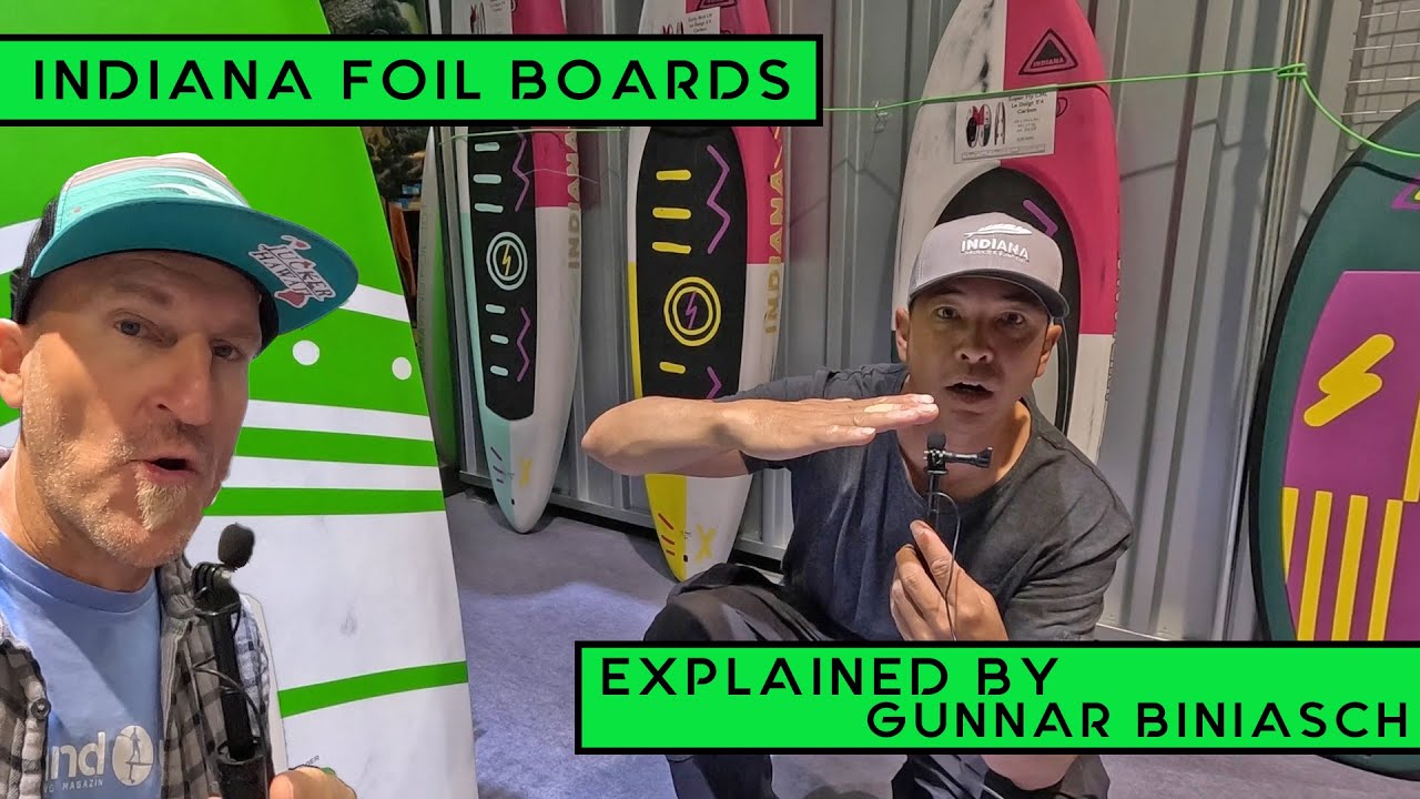 Indiana Foil Boards Review with Gunnar Biniasch