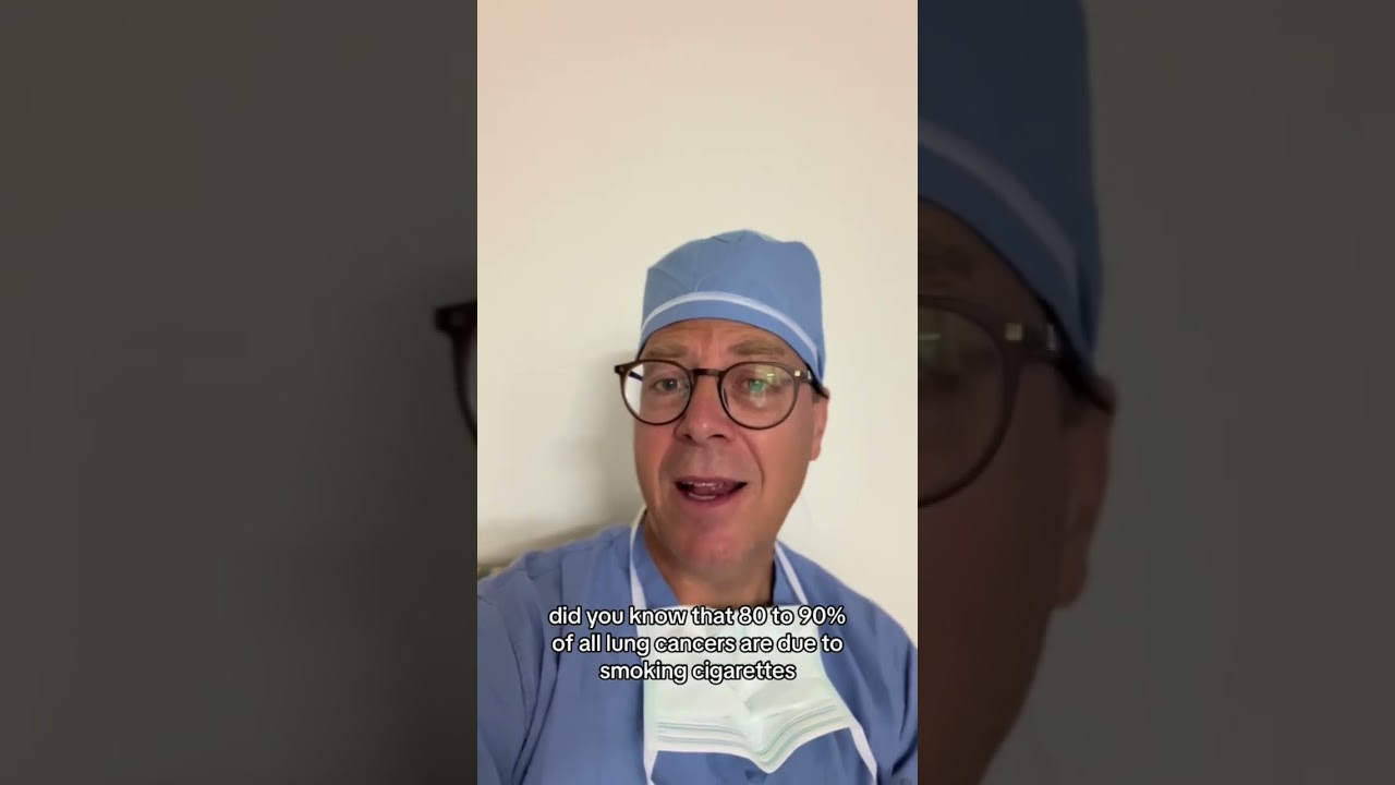 Here are my thoughts on smoking cigarettes #smoking #cancer #doctor #surgeon #shorts