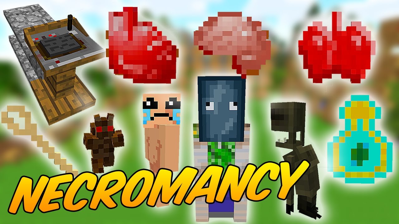 MOD DE CREAR MONSTRUOS FRANSKETEIN MINECRAFTEANOS: NECROMANCY - MINECRAFT MOD 1.7.10