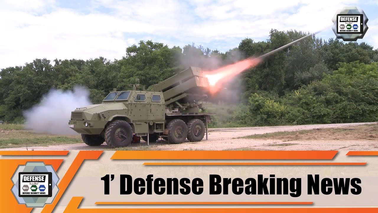 Serbia unveils LRSVM M18 new modular multi-caliber rockets-missiles launcher vehicle 1' Defense News