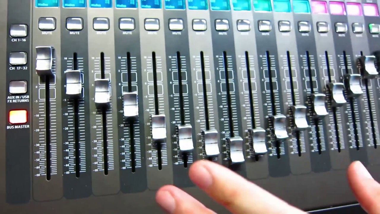 MESA DE AUDIO DIGITAL BEHRINGER X32 - DESCRIPCIÓN, ENTRADAS y SALIDAS - MAIN y CAPA BUS MASTER