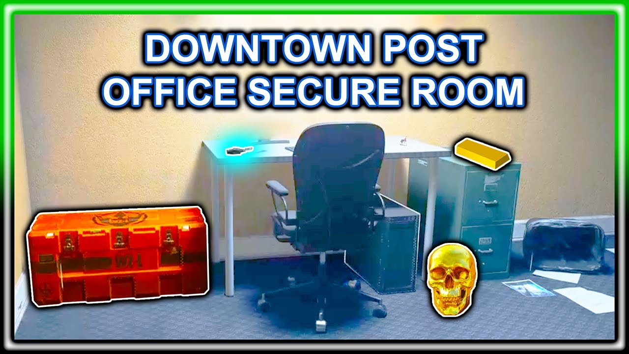 Downtown Post Office Secure Room Key Location DMZ