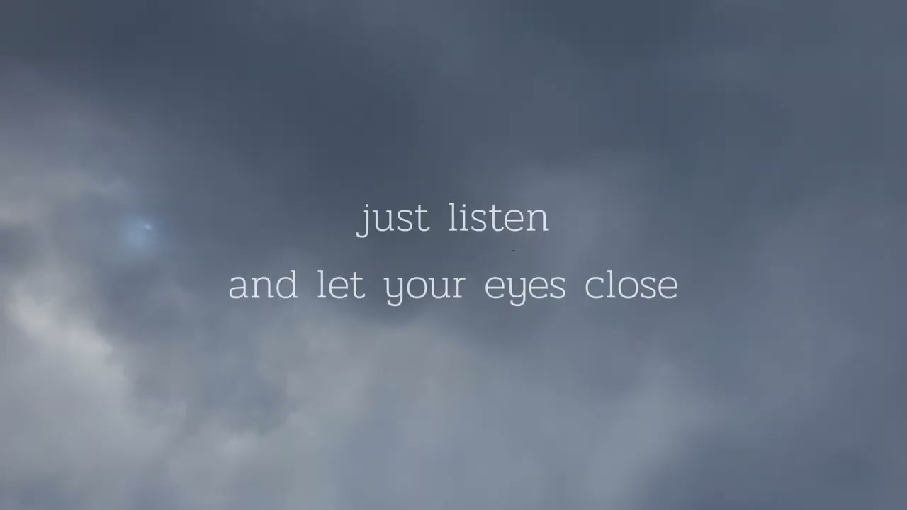 Blackscreen - ASMR - Clouds and birdsong