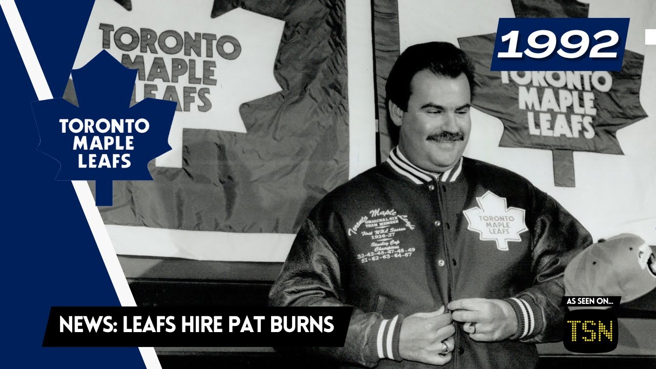 1992 News - Leafs Hire Pat Burns