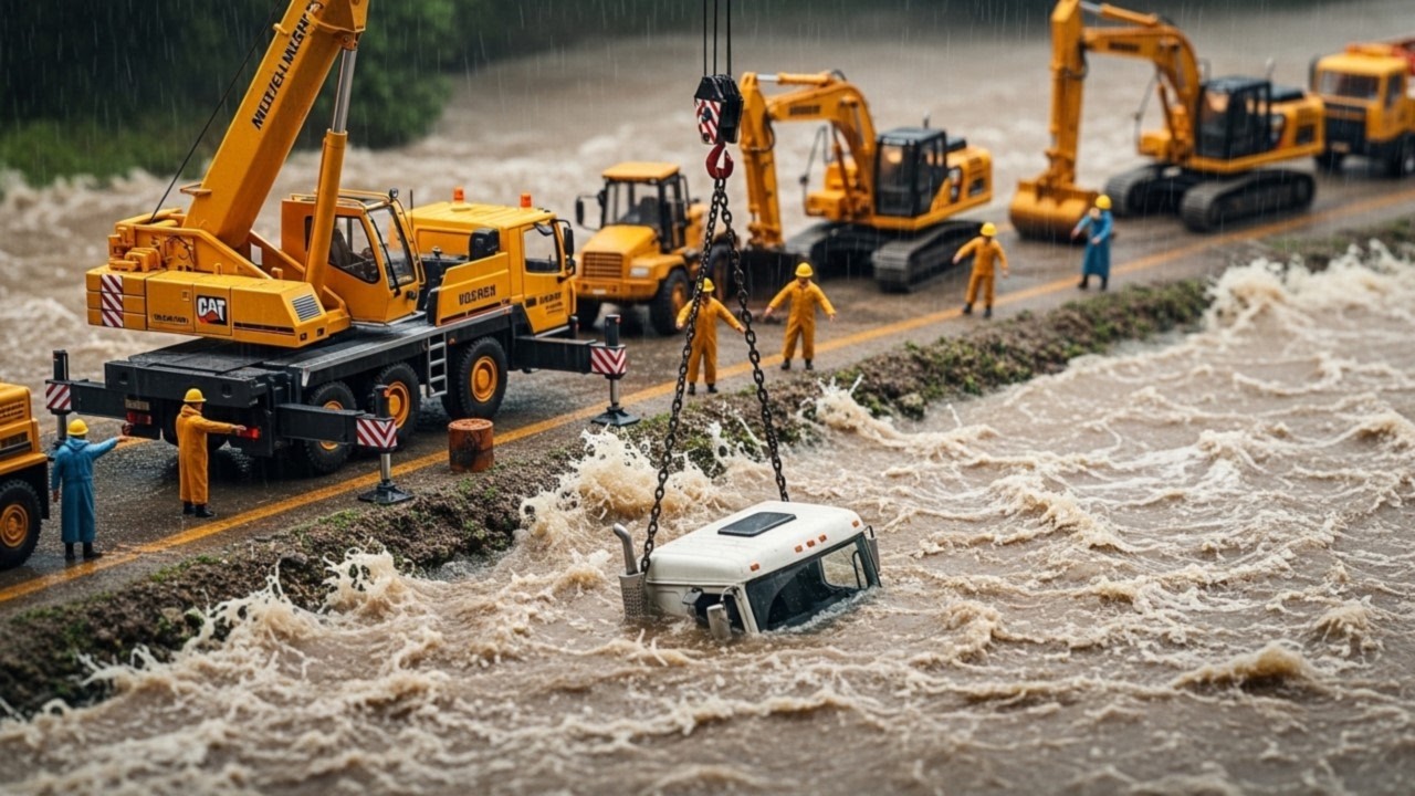 The Broken Bridge… and the Truck Plunging into the Jaws of Death