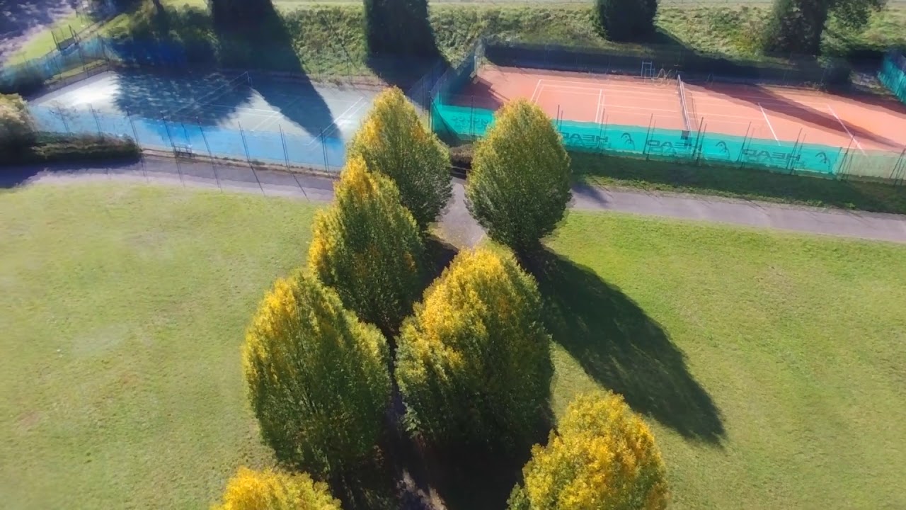 Tennis Laxou Sapinière - nos installations vues du ciel