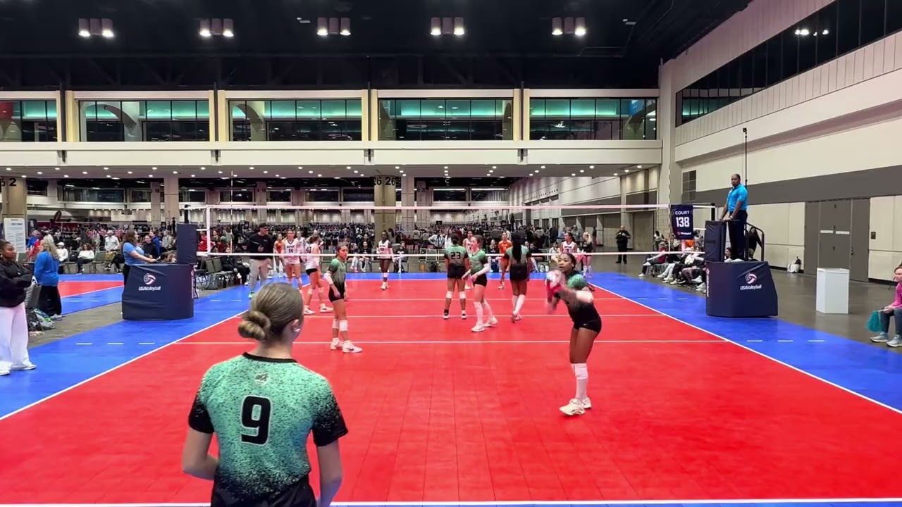 Next Level Volleyball Academy 15 Gold vs WPVC 15 Armour Black (FL) - Game 5 - Set 1
