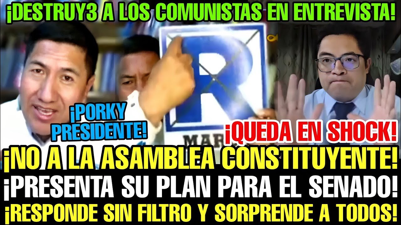 EDGAR BRINDA ENTREVISTA A MEDIO DE HUANCAVELICA Y SORPRENDE CON PROPUESTAS PARA EL SENADO Y MÁS 