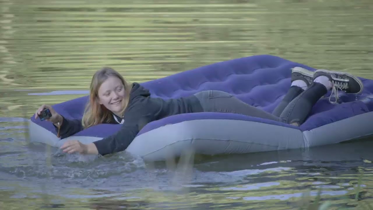Falling off a deflating Air Mattress