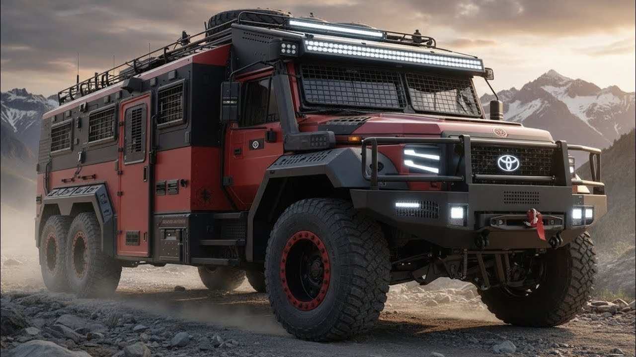 2026 토요타 EMBERHORN 6 등장! 🔥 가족을 위한 최고의 미래형 SUV | 성능, 디자인, 가격 완벽 리뷰