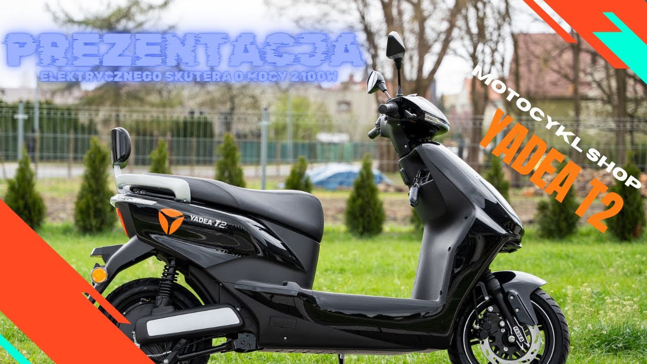 Yadea T2 Skuter elektryczy w cene roweru  [ Prezetacja  PL ]