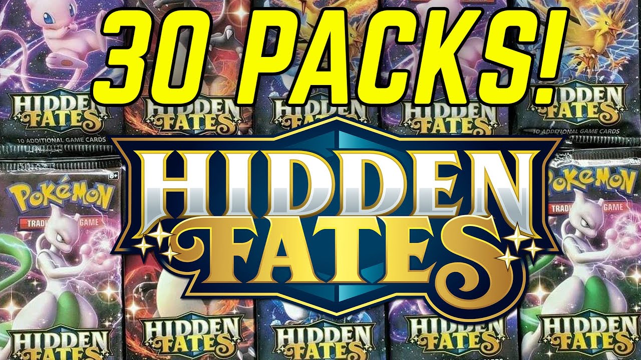 POKEMON CARDS HIDDEN FATES PACK OPENING!
