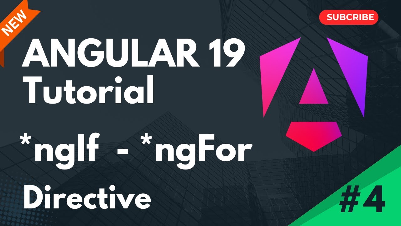 Angular 19 Tutorial | What is Structural Directive in Angular | *ngIf *ngFor | Part 4