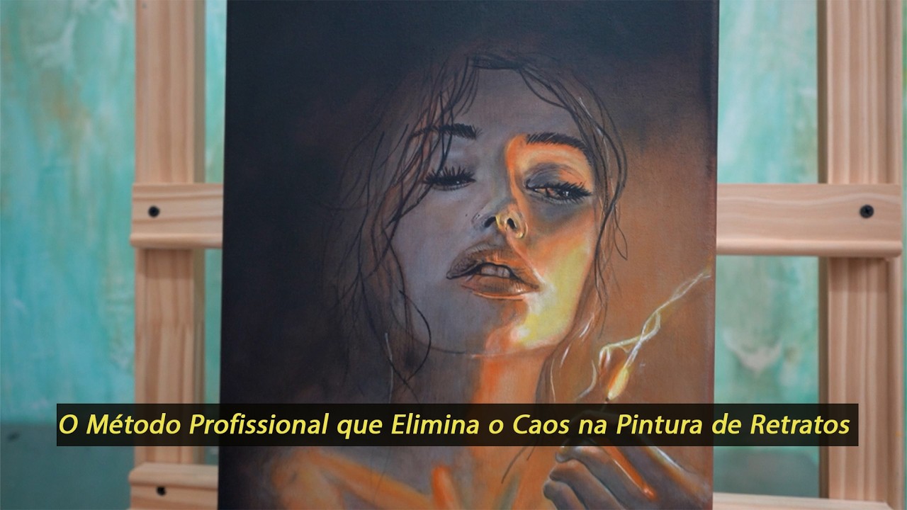 O Método que Transforma o Medo de Pintar Retratos em Processo
