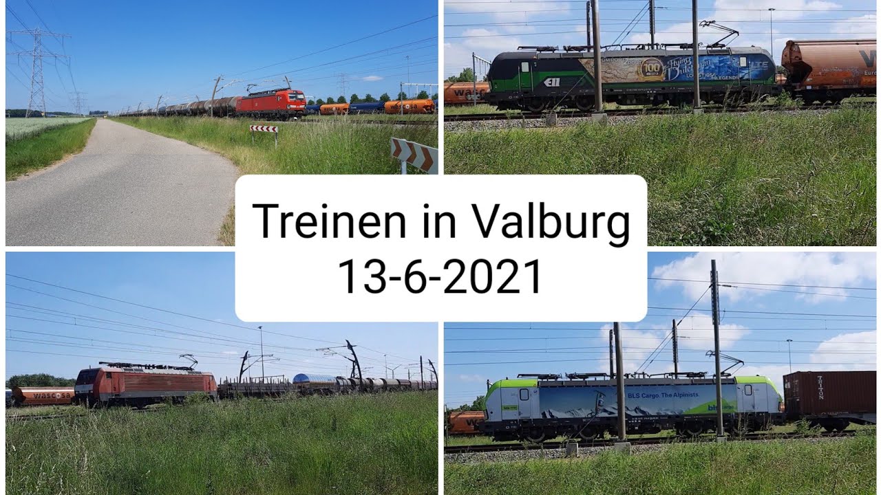 Treinen in Valburg 13-6-2021