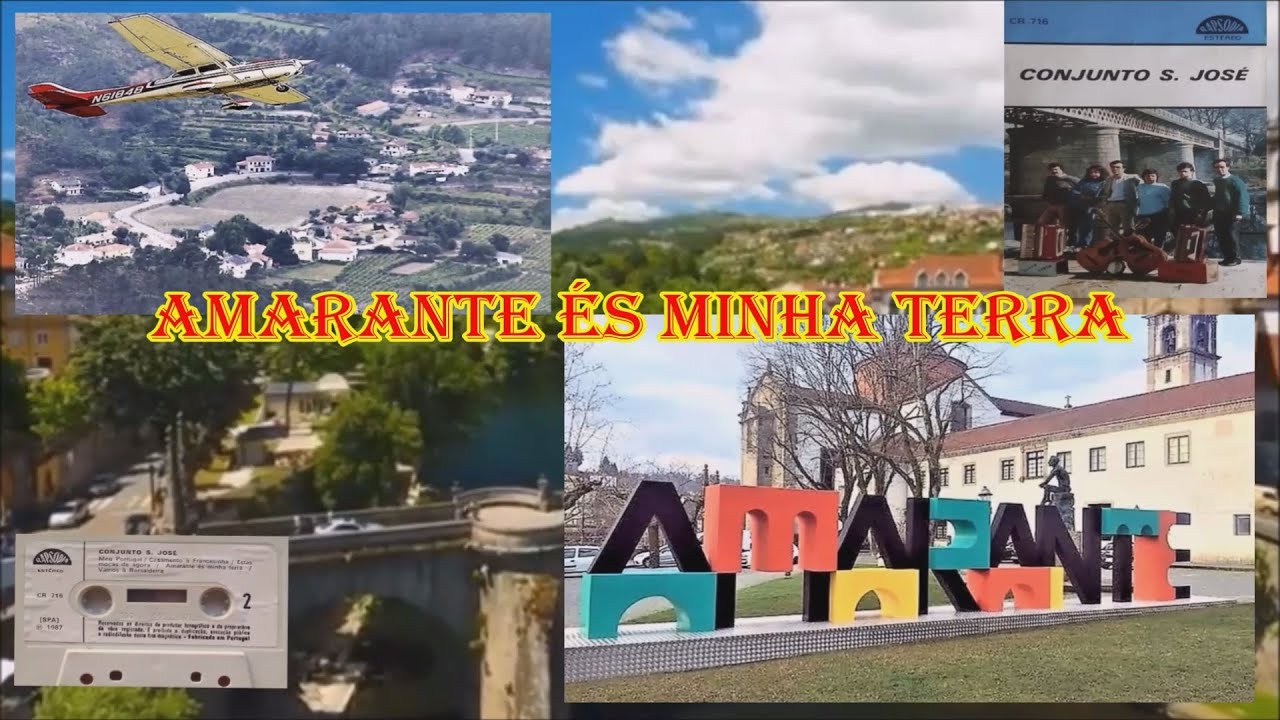 AMARANTE ÉS MUNHA TERRA,  De António Fernando Silva