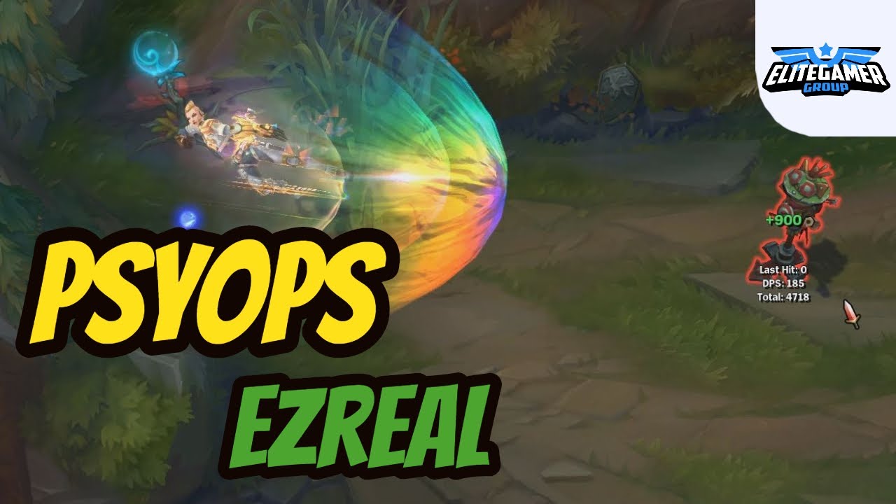 PsyOps Ezreal Prestige Edition Skin Spotlight - League of Legends Skin Review