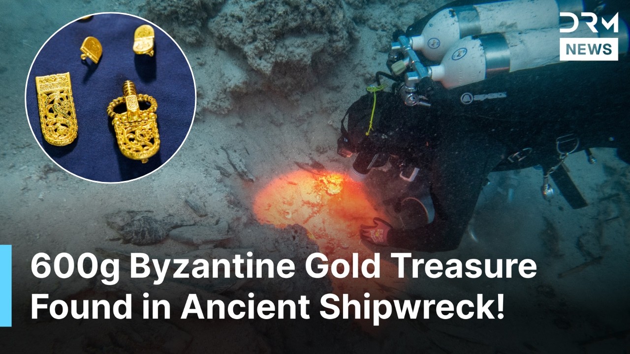 Ancient Byzantine Shipwreck Reveals Massive Gold Treasure Off Croatia | 7th Century Discovery | AJ1Z
