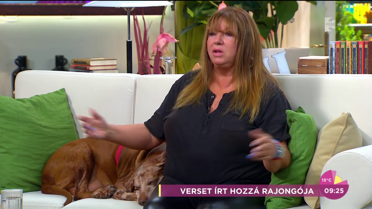 Zalatnay Sarolta Pápai Joci produkciójáról: ˝Elájultam tőle˝ - tv2.hu/fem3cafe