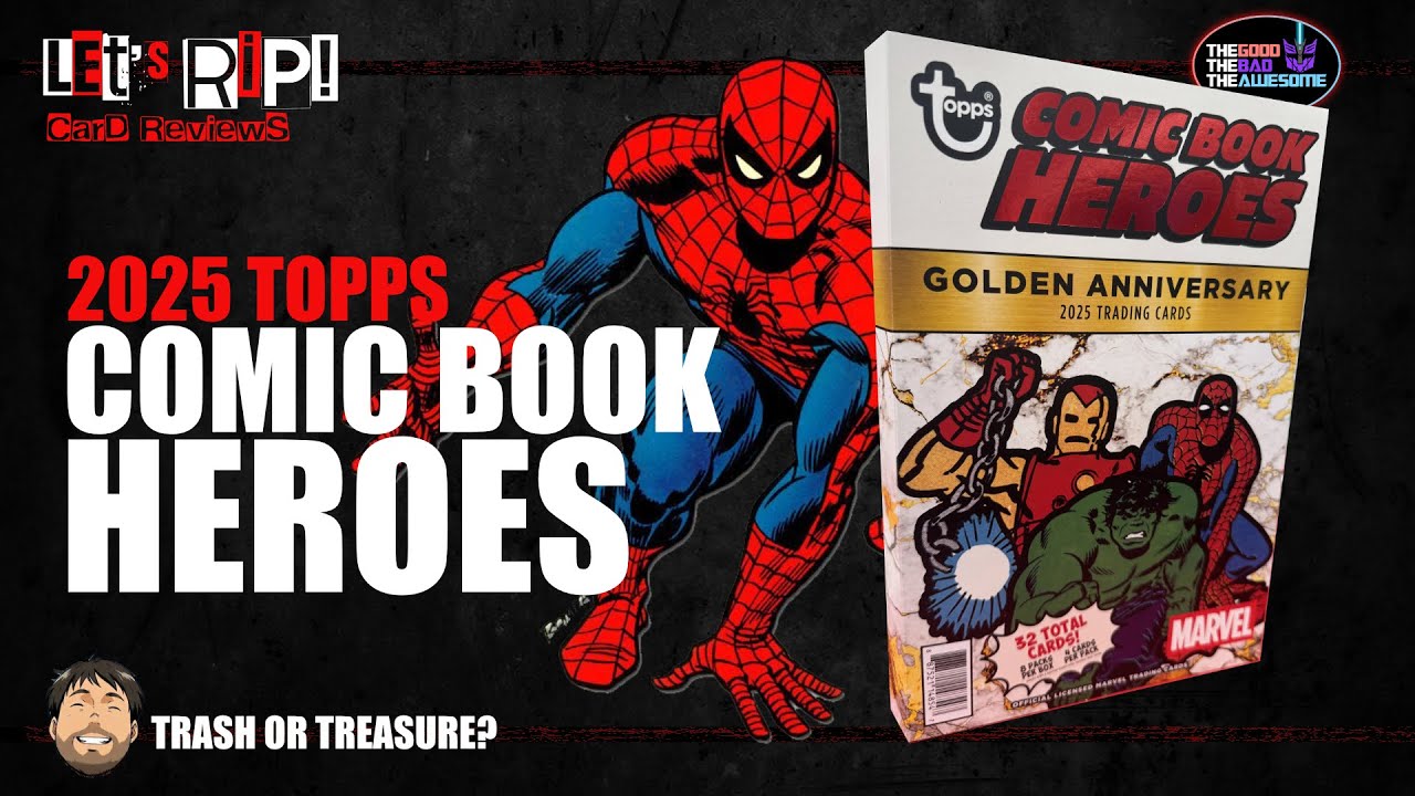 Я открыл коллекционную карточку Topps Marvel Golden Anniversary | Вот что мне выпало