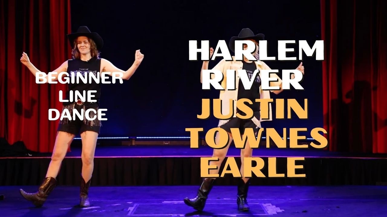 HARLEM RIVER Line Dance Demo & Teach