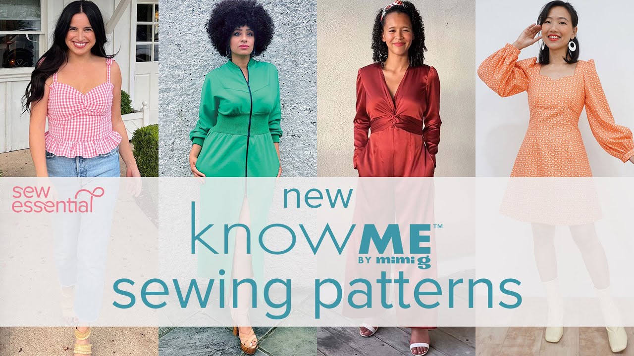 New 'Know Me' Sewing Patterns - April 2023
