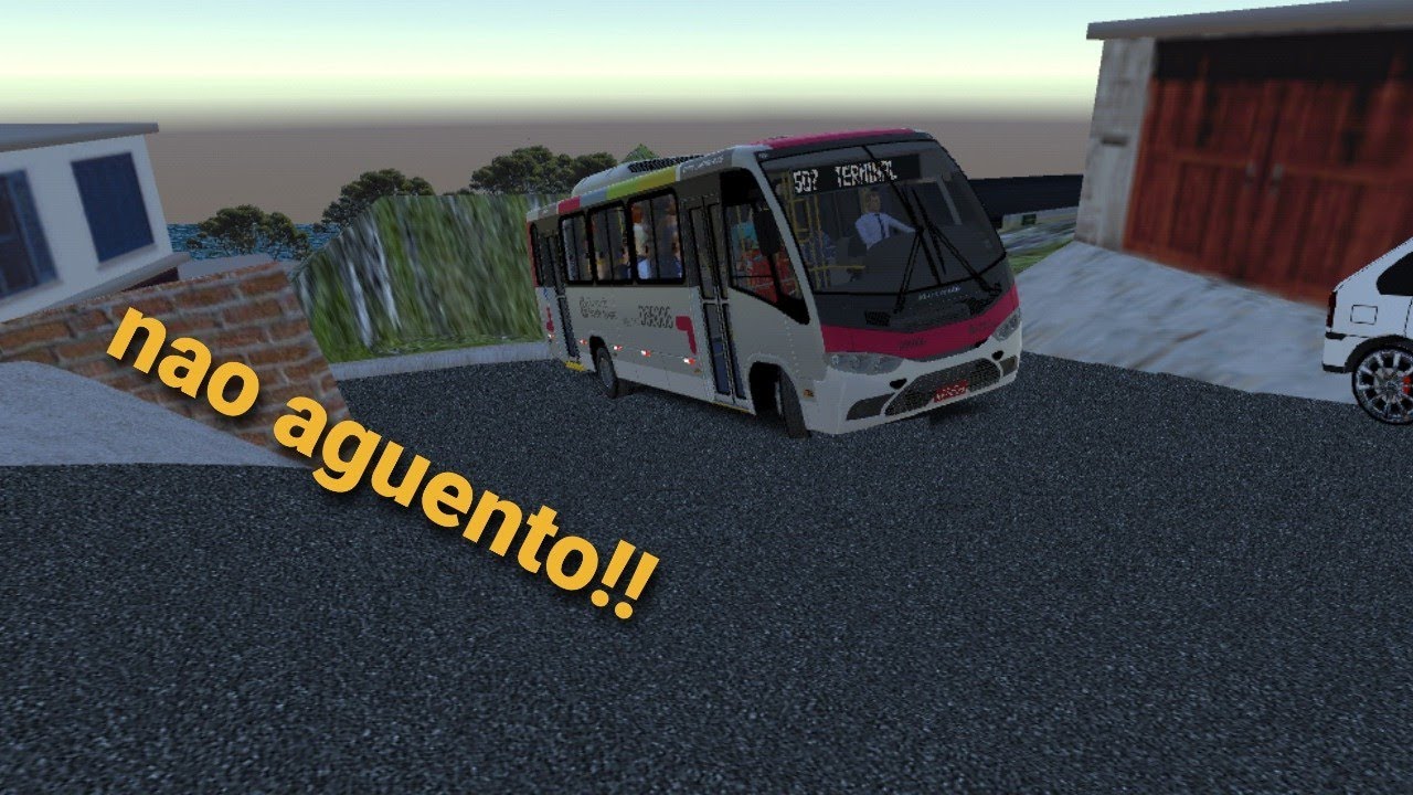 pronto bus simulator: andando na nova linha do mapa morro alto(fase 3 linha 507)