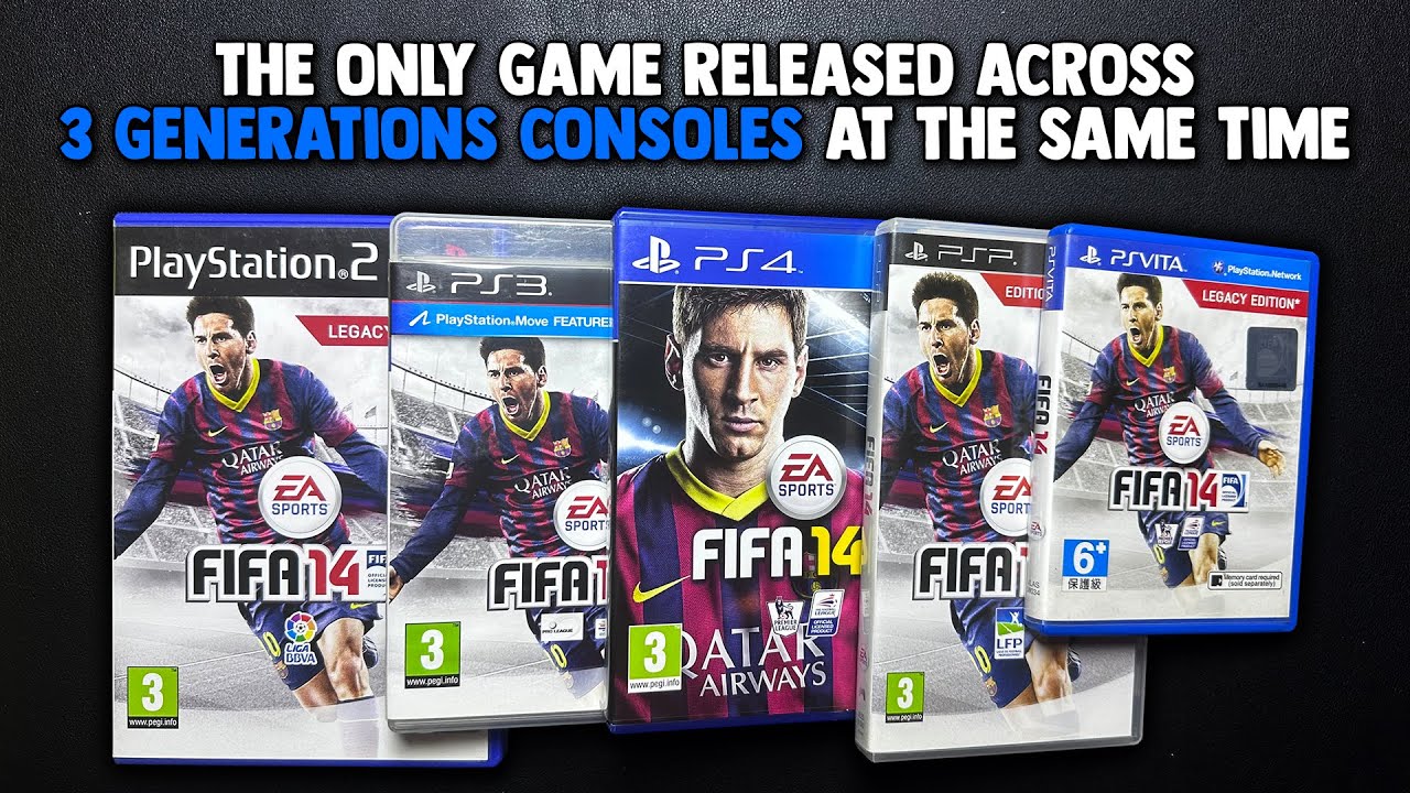 Unboxing FIFA 14 | PS2, PS3, PS4, PSP & PS Vita