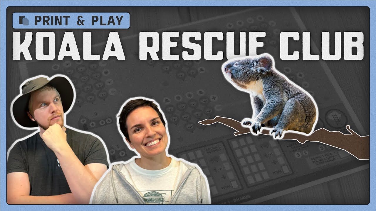 Koala Rescue Club | Print & Play